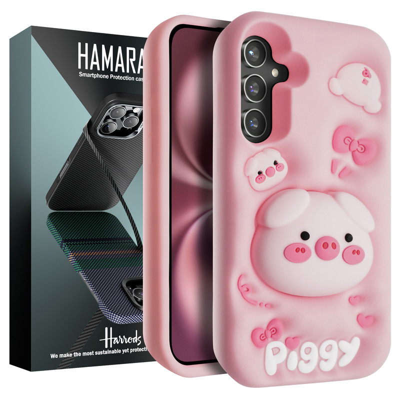 کاور هارودز مدل Piggy مناسب برای گوشی موبایل سامسونگ Galaxy A35