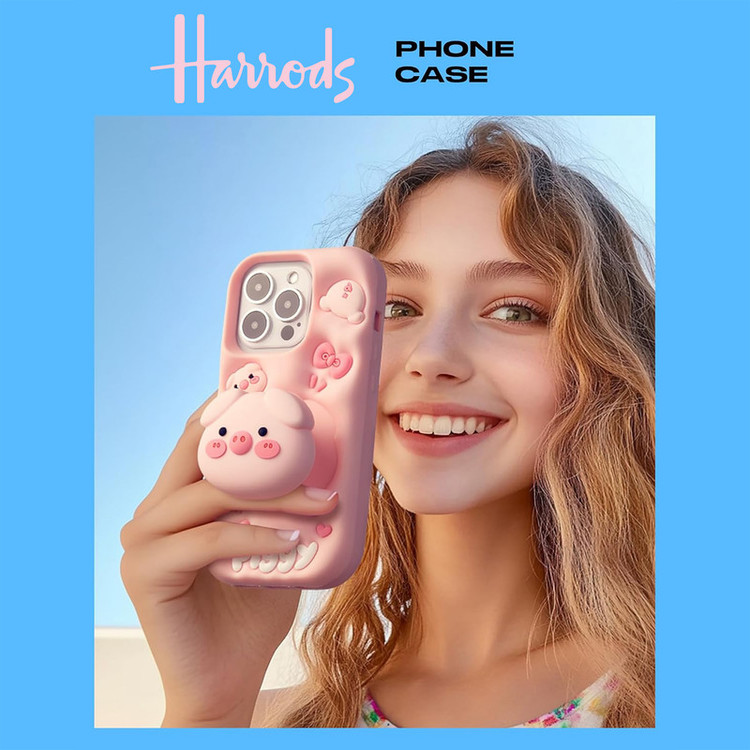 کاور هارودز مدل Piggy مناسب برای گوشی موبایل سامسونگ Galaxy A35
