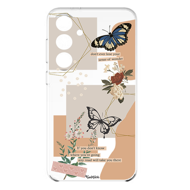 کاور طرح Butterfly مناسب برای گوشی موبایل سامسونگ Galaxy A57