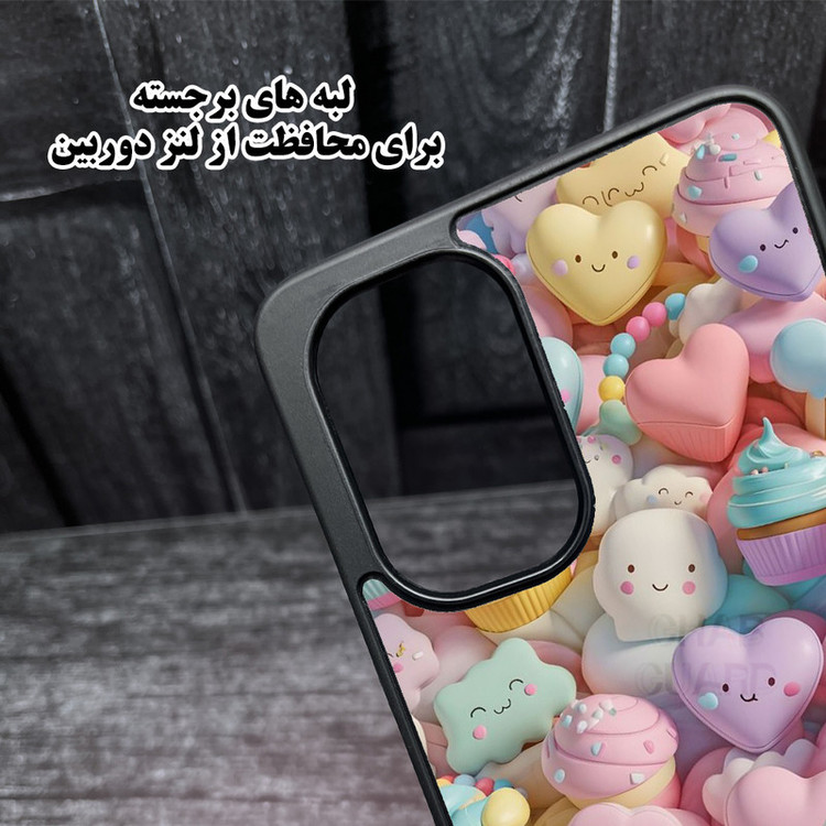 کاور قاب گارد طرح قلب مدل GA1620 مناسب برای گوشی موبایل سامسونگ Galaxy A16 4G / Galaxy A16 5G