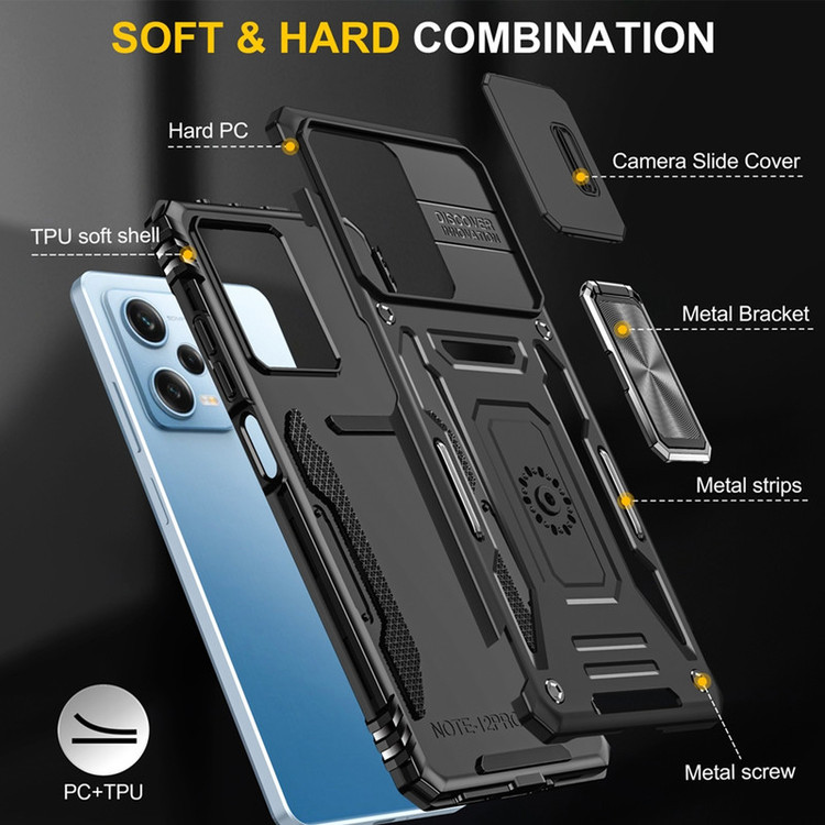 کاور سامورایی مدل Katso مناسب برای گوشی موبایل شیائومی Poco F5 / Redmi Note 12 Turbo