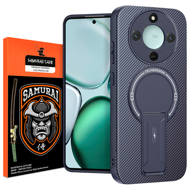 کاور سامورایی مدل Carbon Stand مناسب برای گوشی موبایل آنر X9c Smart