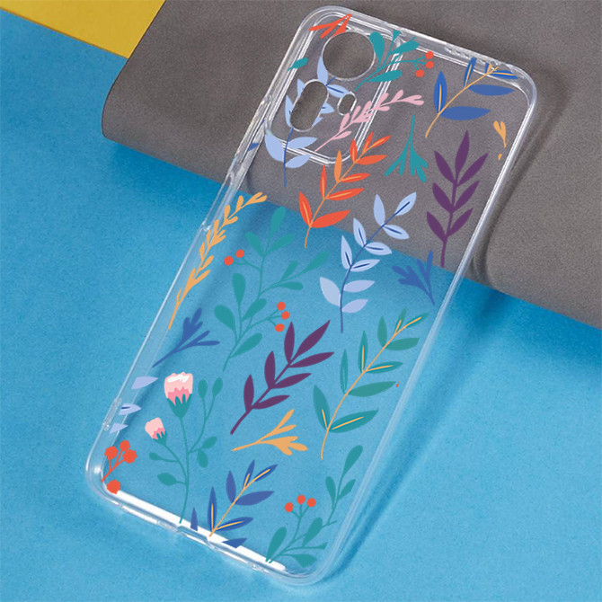 کاور طرح Tiny Leaves مناسب برای گوشی موبایل شیائومی Redmi Note 12S