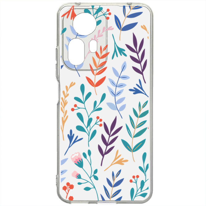 کاور طرح  Tiny Leaves مناسب برای گوشی موبایل شیائومی Redmi Note 12S