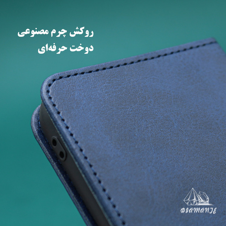 کیف کلاسوری دیامانته مدل Mortand Bk مناسب برای گوشی موبایل سامسونگ Galaxy A07
