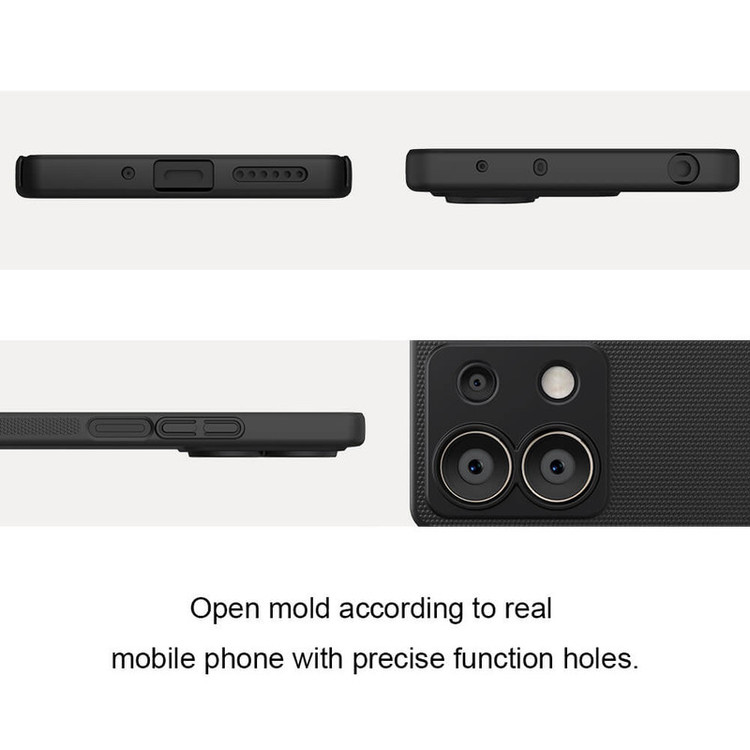 کاور نیلکین مدل Super Frosted Shield مناسب برای گوشی موبایل شیائومی Redmi Note 13 5G