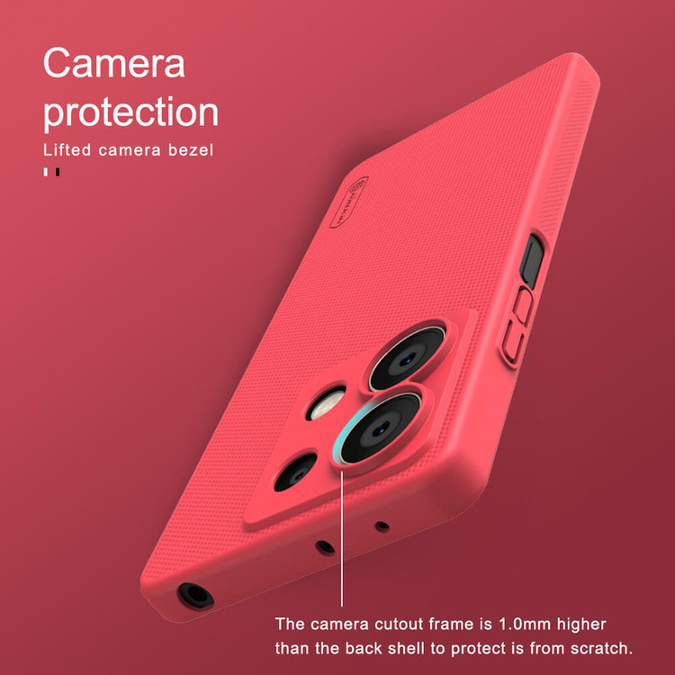 کاور نیلکین مدل Super Frosted Shield مناسب برای گوشی موبایل شیائومی Redmi Note 13 5G