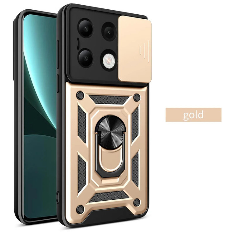 کاور اسپارتان مدل Defender Armor Strap مناسب برای گوشی موبایل شیائومی Redmi Note 14s به همراه بندآویز