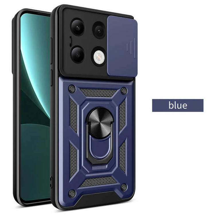 کاور اسپارتان مدل Defender Armor Strap مناسب برای گوشی موبایل شیائومی Redmi Note 14s به همراه بندآویز