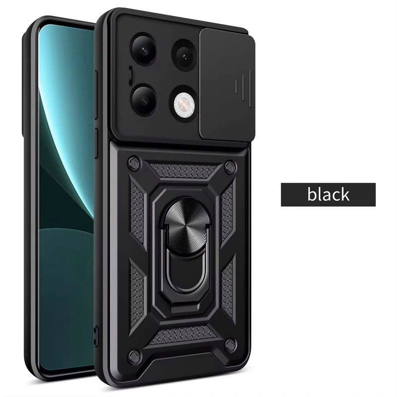 کاور اسپارتان مدل Defender Armor Strap مناسب برای گوشی موبایل شیائومی Redmi Note 14s به همراه بندآویز