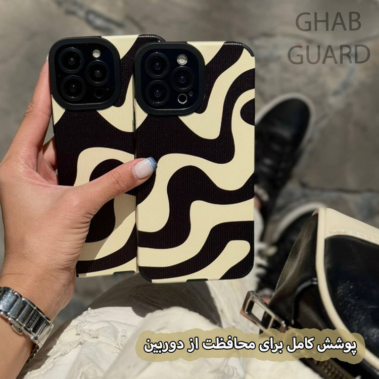کاور قاب گارد مدل ZKBG مناسب برای گوشی موبایل اپل iPhone 13