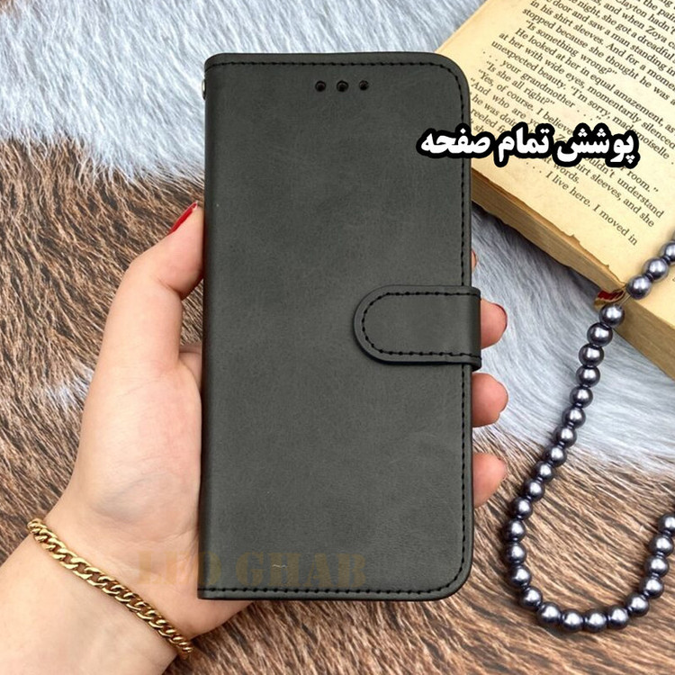 کیف کلاسوری لئو قاب مدل KKL مناسب برای گوشی موبایل سامسونگ Galaxy A57