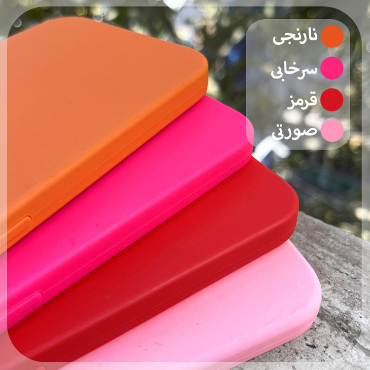 کاور تاپ قاب مدل سیلیکونی مناسب برای گوشی موبایل شیائومی Redmi Note 14 4G
