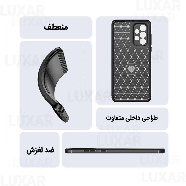 کاور لوکسار مدل a23 -LS مناسب برای گوشی موبایل سامسونگ Galaxy A23