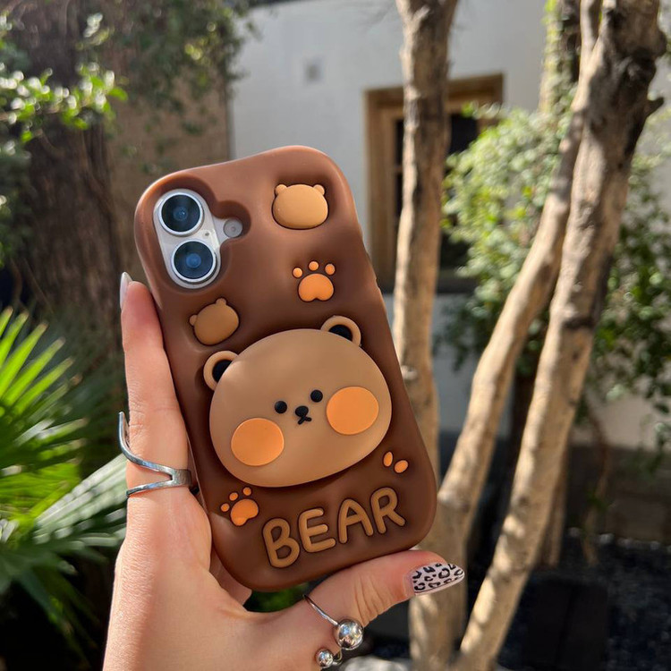 کاور قاب یاران مدل bear مناسب برای گوشی موبایل سامسونگ Galaxy S23 Ultra