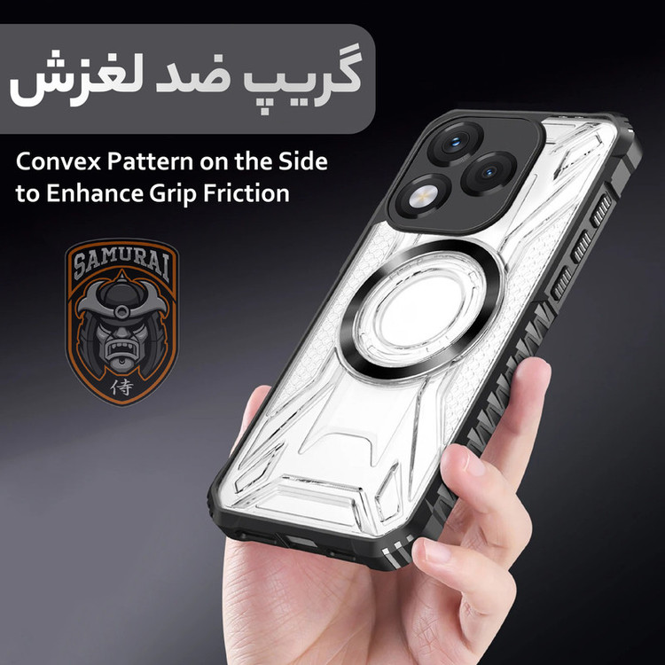 کاور سامورایی مدل Shocksafe مناسب برای گوشی موبایل آنر 400 Lite
