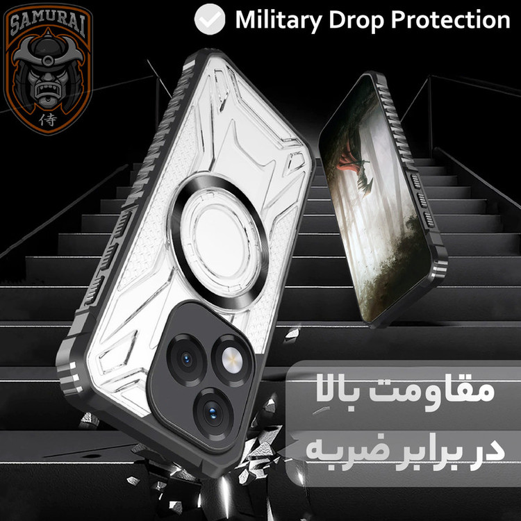 کاور سامورایی مدل Shocksafe مناسب برای گوشی موبایل آنر 400 Lite