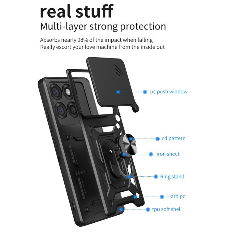 کاور گاردتک اساک مدل Defender Armor مناسب برای گوشی موبایل موتورولا Edge 60 Fusion