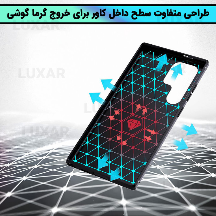 کاور لوکسار مدل S25 ULTRA -LS مناسب برای گوشی موبایل سامسونگ Galaxy S25 Ultra