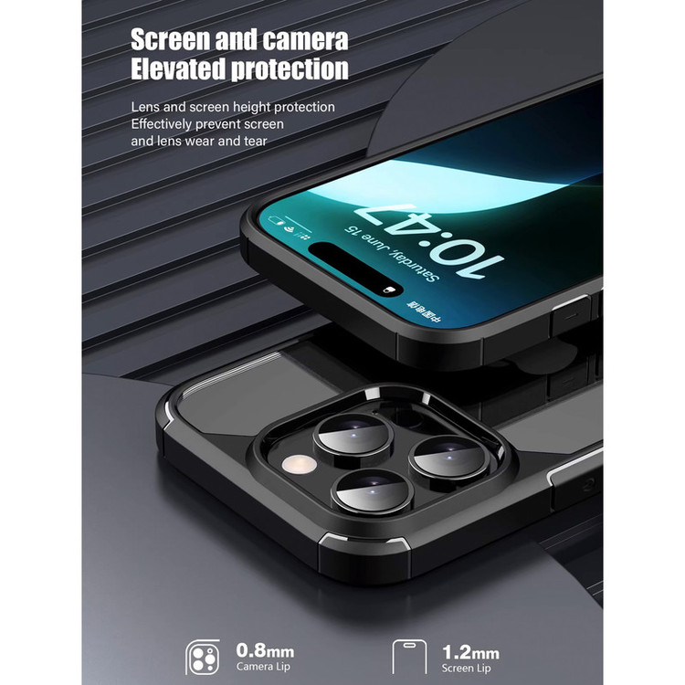 کاور سامورایی مدل SPC مناسب برای گوشی موبایل اپل iPhone 16 Pro Max