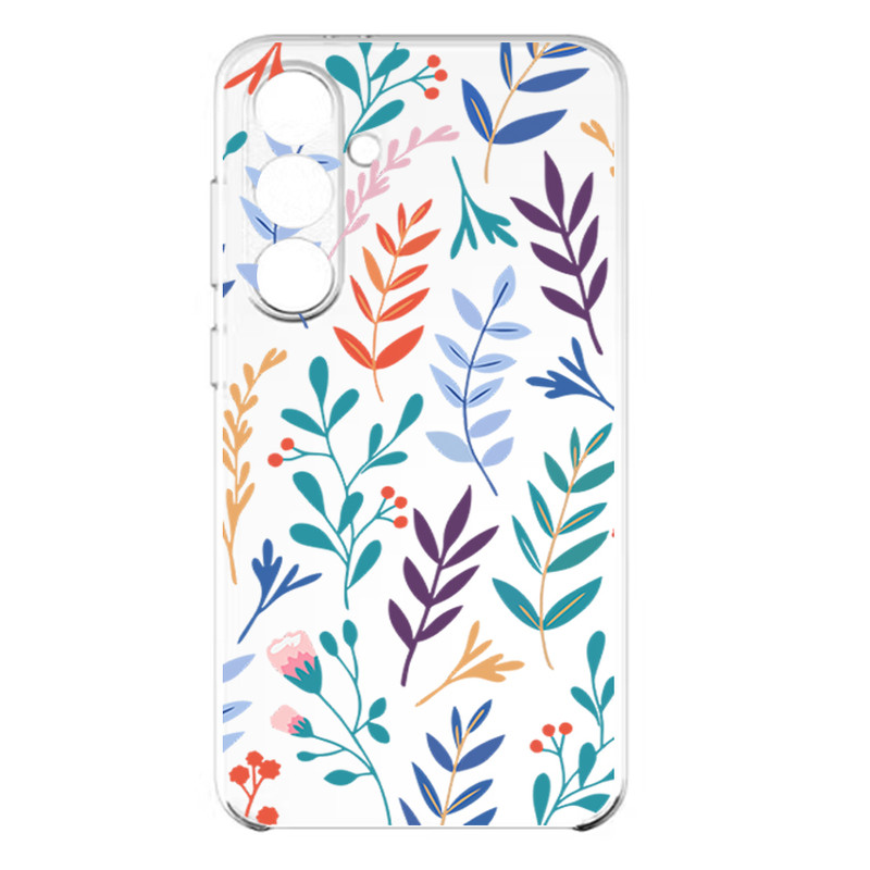 کاور طرح Tiny Leaves مناسب برای گوشی موبایل سامسونگ Galaxy A57