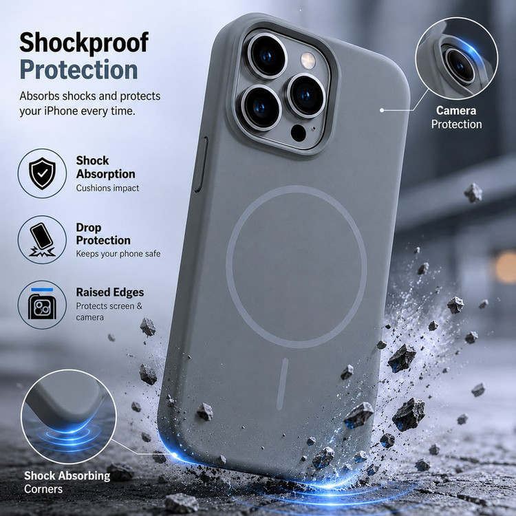کاور گاردتک اساک مدل Silicone Magsafe مناسب برای گوشی موبایل اپل iPhone 13