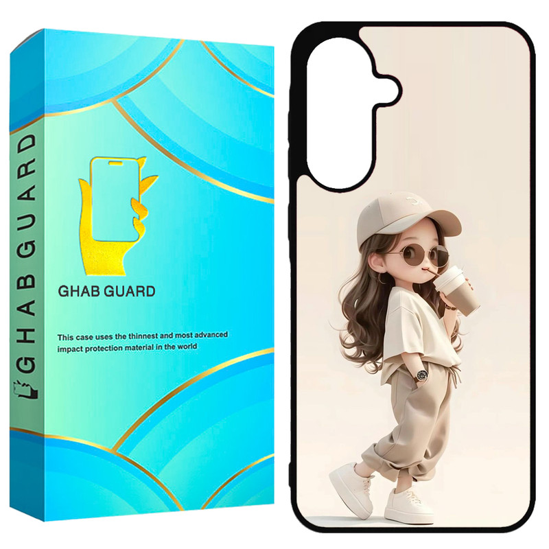 کاور قاب گارد طرح دختر مدل GA36 مناسب برای گوشی موبایل سامسونگ Galaxy A36