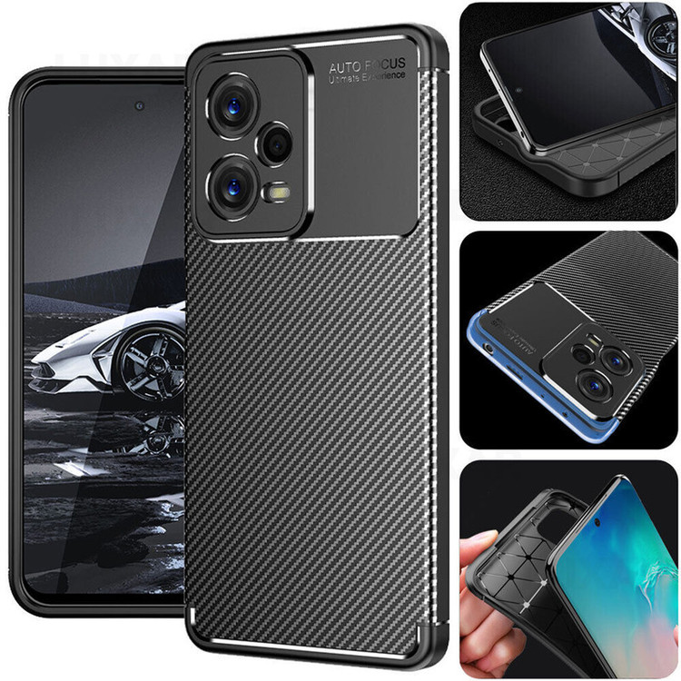کاور لوکسار مدل Carbon Fiber 2مناسب برای گوشی موبایل شیائومی Poco X5 5G / Redmi Note 12 5G
