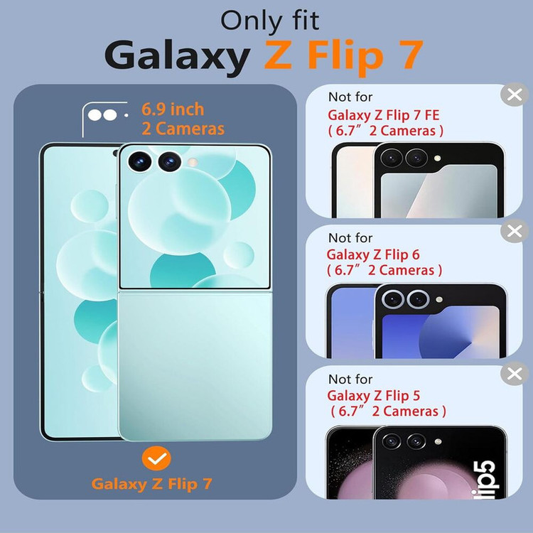 کاور اپیکوی مدل AntiShock-MagSafe مناسب برای گوشی موبایل سامسونگ Galaxy Z Flip 7