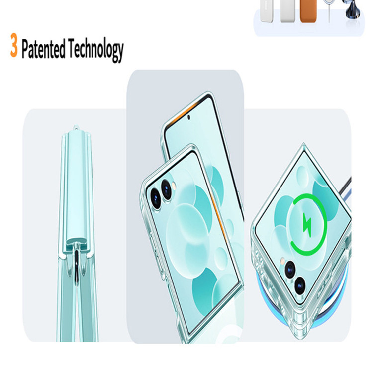 کاور اپیکوی مدل AntiShock-MagSafe مناسب برای گوشی موبایل سامسونگ Galaxy Z Flip 7