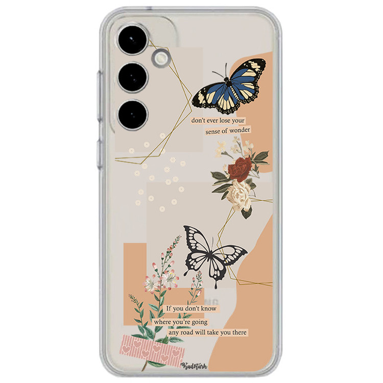 کاور مدل Butterfly مناسب برای گوشی موبایل سامسونگ Galaxy S23 FE