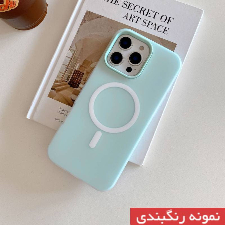 کاور کپتن قاب مدل سیلیکیونی طرح پاستیلی مناسب برای گوشی موبایل اپل IPhone 13 Pro Max
