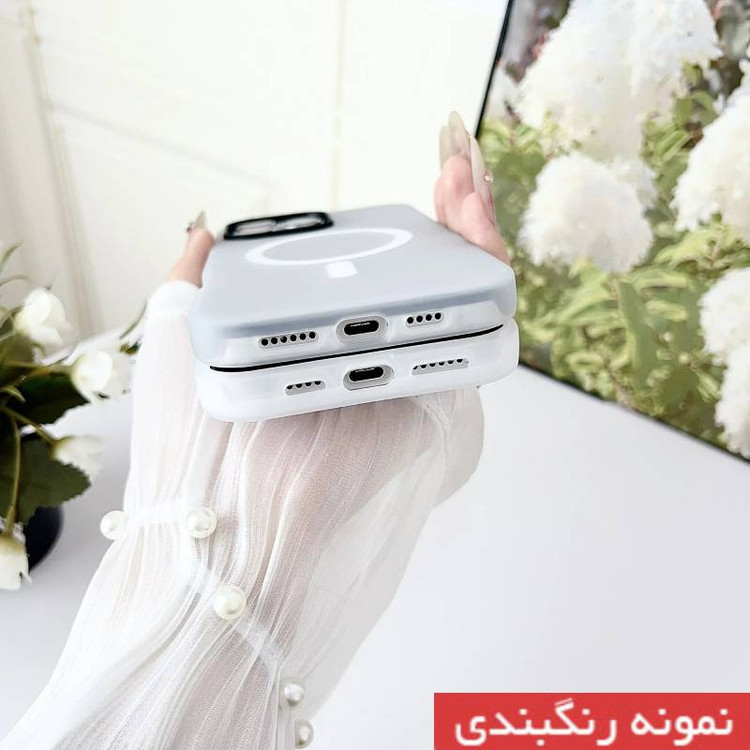 کاور کپتن قاب مدل سیلیکیونی طرح پاستیلی مناسب برای گوشی موبایل اپل IPhone 13 Pro Max