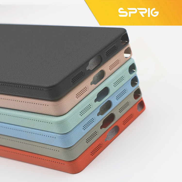 کاور اسپریگ مدل Leather Skin مناسب برای گوشی موبایل سامسونگ Galaxy S25 Ultra