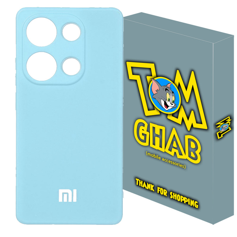 کاور تام قاب مدل سیلیکونی پاک کنی مناسب برای گوشی موبایل شیائومی Redmi Note 13 Pro 4G / Poco M6 Pro 4G
