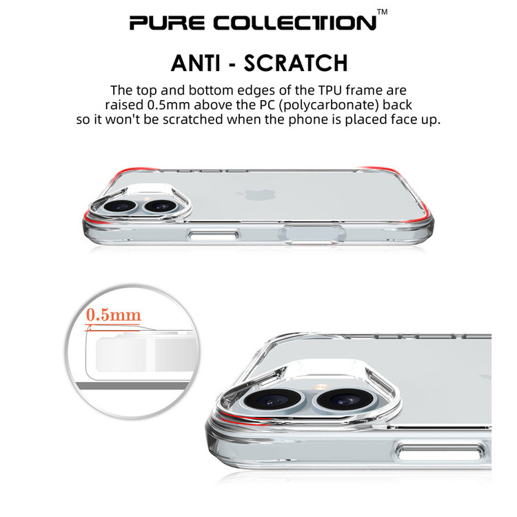 کاور سامورایی مدل PURE مناسب برای گوشی موبایل اپل iPhone 16