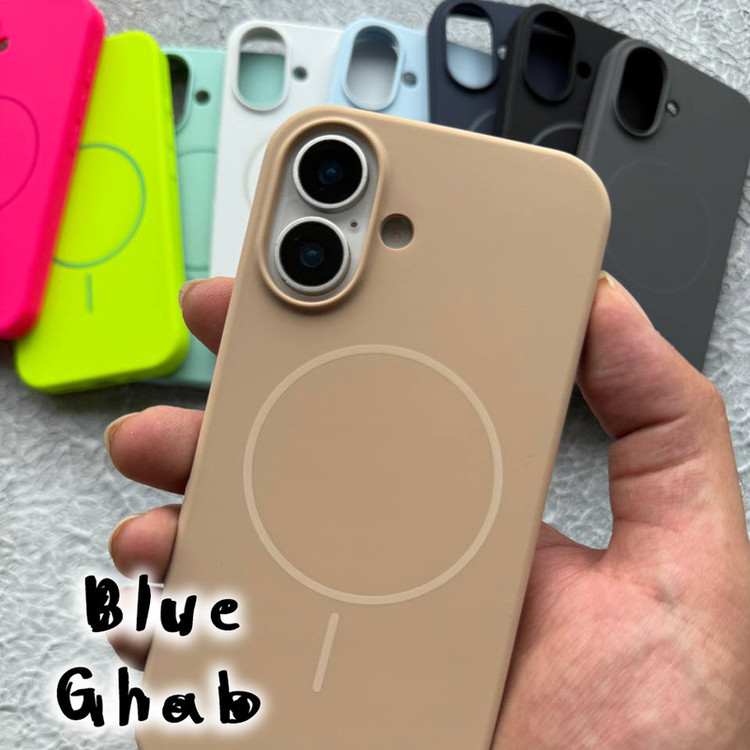 کاور بلو قاب مدل مگسیف سیلیکونی کد O41 مناسب برای گوشی موبایل سامسونگ Galaxy S23 Ultra