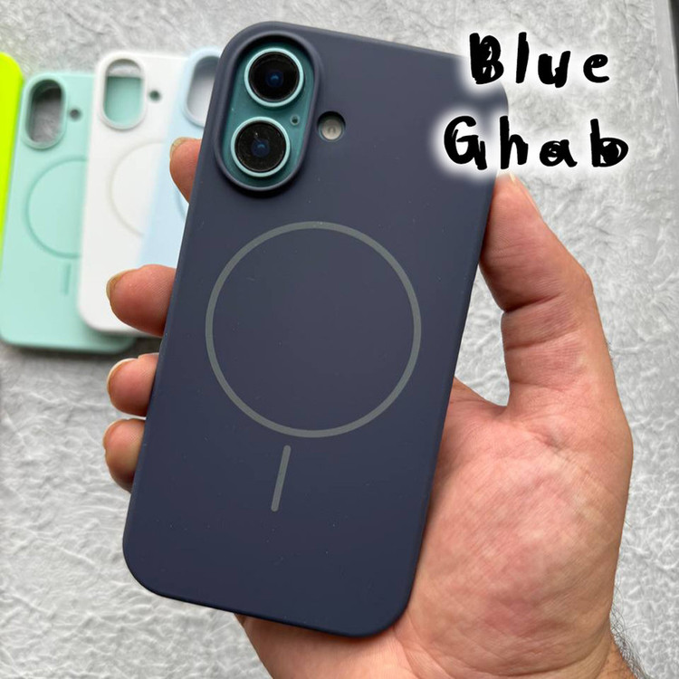 کاور بلو قاب مدل مگسیف سیلیکونی کد O41 مناسب برای گوشی موبایل سامسونگ Galaxy S23 Ultra