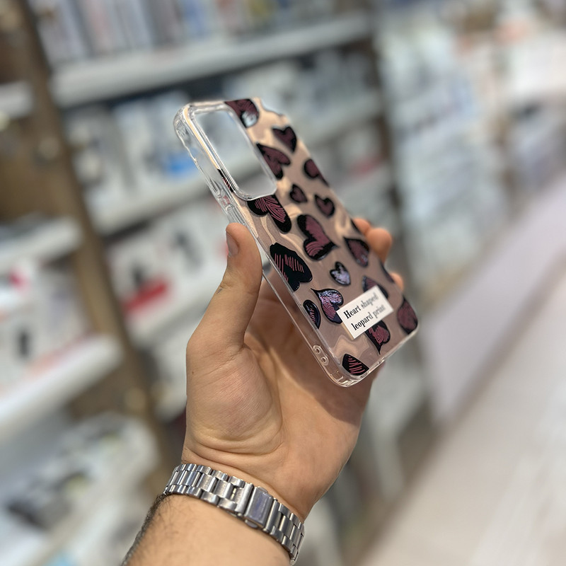 کاور طرح قلبی هولوگرامی مناسب برای گوشی موبایل سامسونگ Galaxy S21 FE