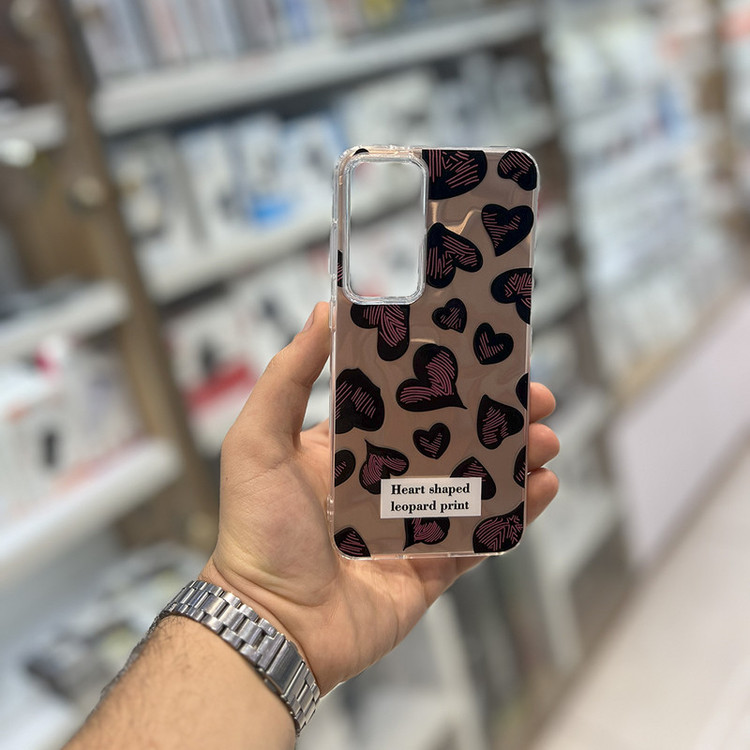 کاور طرح قلبی هولوگرامی مناسب برای گوشی موبایل سامسونگ Galaxy S21 FE