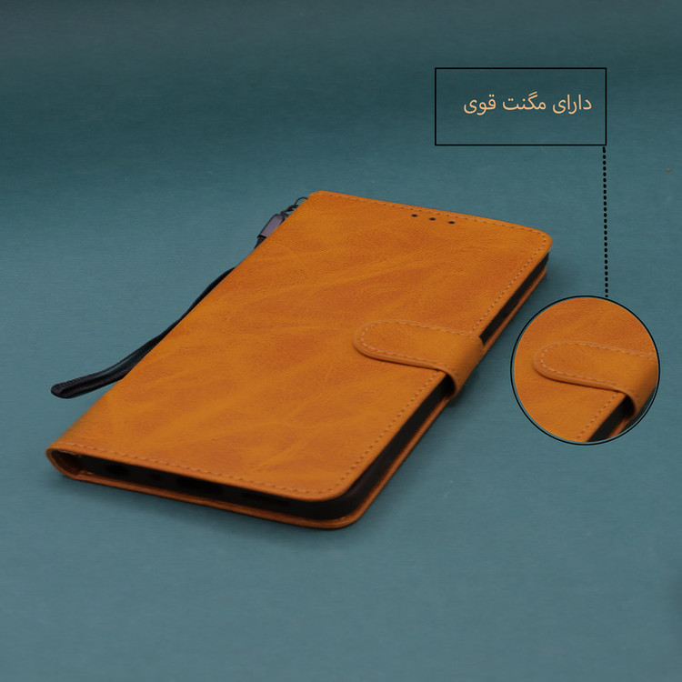 کیف کلاسوری دیامانته مدل Band Rd مناسب برای گوشی موبایل شیائومی Redmi A5 به همراه بندآویز