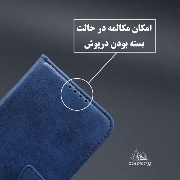 کیف کلاسوری دیامانته مدل Nezhad Ros مناسب برای گوشی موبایل شیائومی Redmi Note 15 4G