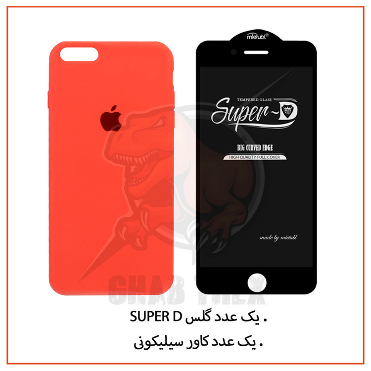 کاور قاب تی رکس مدل 2SDB مناسب برای گوشی موبایل اپل iPhone 6 Plus به همراه محافظ صفحه نمایش
