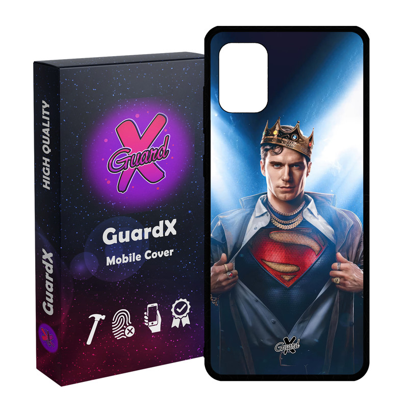 کاور گارد ایکس طرح سوپرمن مدل Glass10598 مناسب برای گوشی موبایل سامسونگ Galaxy A31