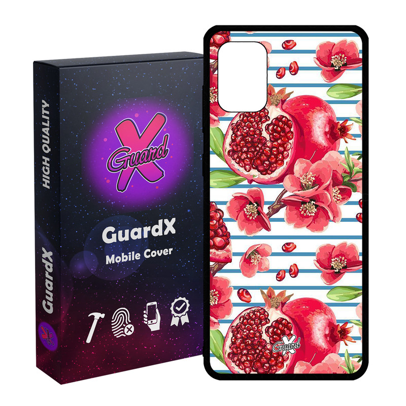 کاور گارد ایکس طرح انار مدل Glass10396 مناسب برای گوشی موبایل سامسونگ Galaxy A31