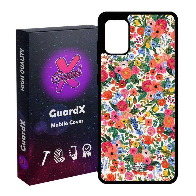 کاور گارد ایکس طرح گل مدل Glass10247 مناسب برای گوشی موبایل سامسونگ Galaxy A31