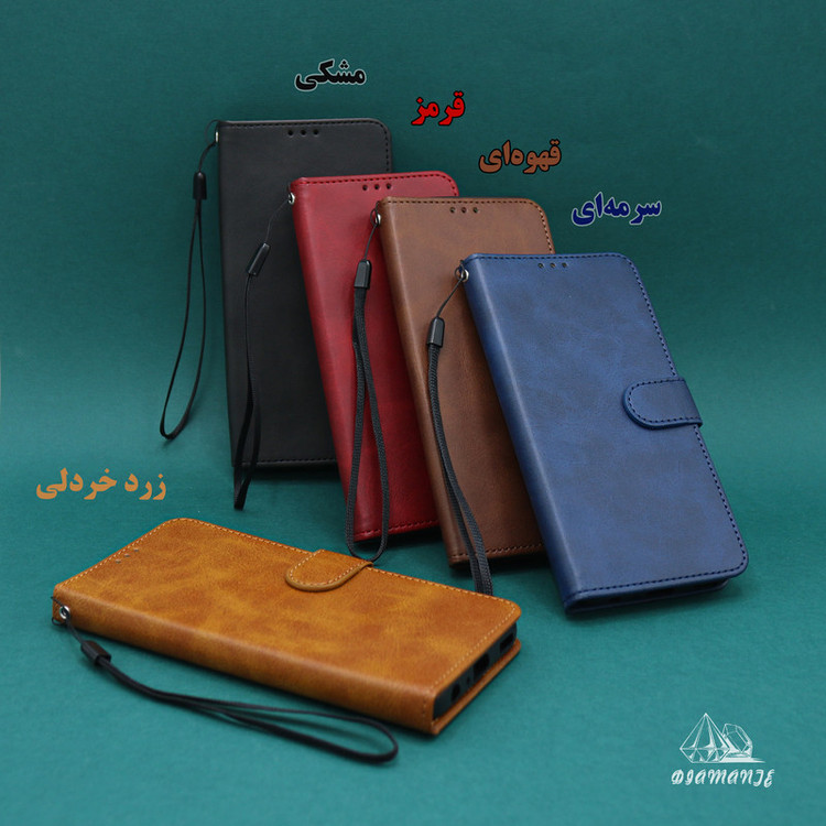کیف کلاسوری دیامانته مدل Mortand Gn مناسب برای گوشی موبایل شیائومی Redmi Note 15 4G به همراه بندآویز
