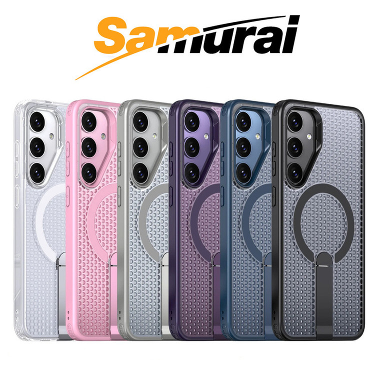 کاور سامورایی مدل Cool Stand مناسب برای گوشی موبایل سامسونگ Galaxy S25 FE