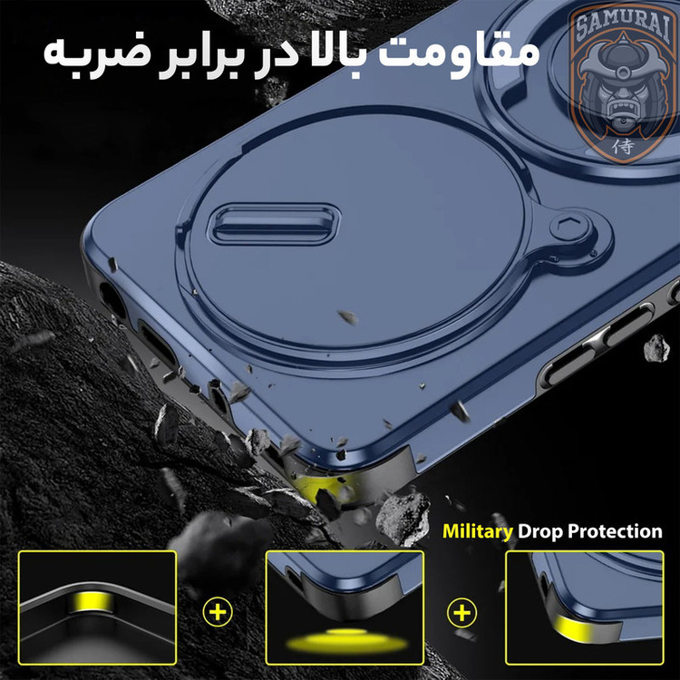 کاور سامورایی مدل Eros مناسب برای گوشی موبایل شیائومی Redmi Note 14 Pro 4G / Note 14 Pro 5G / Note 14 Pro Plus