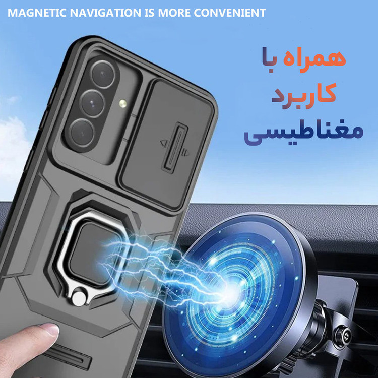 کاور سامورایی مدل Shockproof مناسب برای گوشی موبایل سامسونگ Galaxy A26 / Galaxy A26 5G